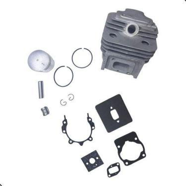 Imagem de Kit Cilindro Roçadeira Vulcan 43cc +jogo De Junta Rolamento