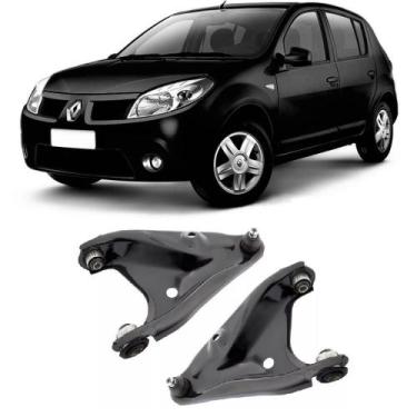 Imagem de Bandeja Renault Sandero Dianteira (2007 Até 2013) Impacto - O Par - Im