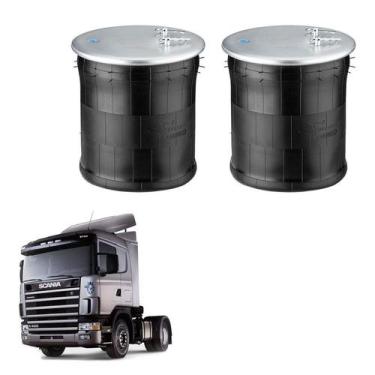 Imagem de Kit Bolsa De Ar Suspensao Eixo Tração Scania S5 2013 S/Base - Suspente