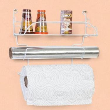 Imagem de Porta Papel Toalha Papel Alumínio e Condimentos Ref. 3181383 - Pra vc