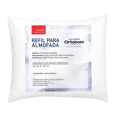 Imagem de Enchimento Refil para Almofada 0,47cm x 0,47cm Ortobom
