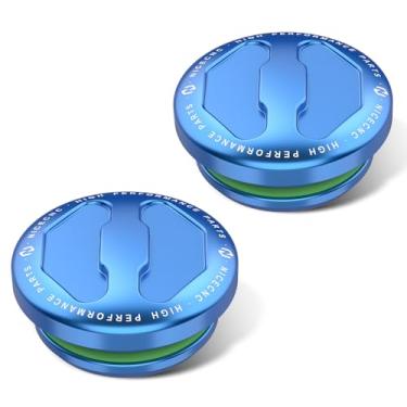 Imagem de NICECNC Tampa do plugue da moldura do carrinho de alumínio usinado CNC compatível com Yamaha Raptor 700 YFM700 2013 2015-2020, Raptor 700 YFM700R 2006 2007 2008 2014, substituição para 90338-26004-00