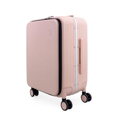 Imagem de Mala de Bordo com localizador e compartimento para MacBook e iPad, Originais iPlace, Rosa