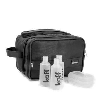 Imagem de Necessaire viagem executivo premium (preto) - Koff