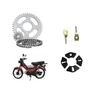 Imagem de Kit Relação Esticadores E Coxim Shineray Xy50q Smart 50cc - Smartfox