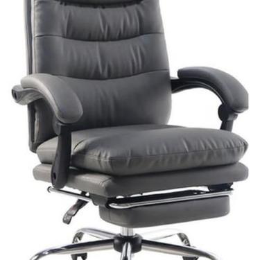 Imagem de Cadeira Escritório Reclinável Apoio De Pés Confort Até 120Kg - Brazil 