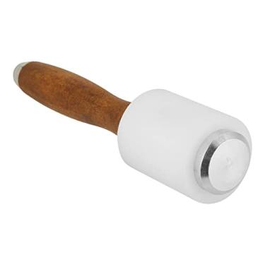 Imagem de Generic DIY Moda de Madeira Mallet de Escultura Em Couro de Nylon, Confortável para Usar Martelo Artesanal de Couro, Durável para Ferramentas de Artesanato de para Trabalhador de Artesanato de