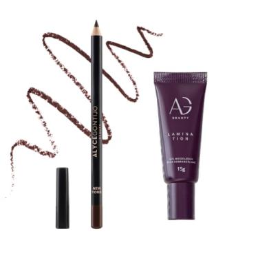 Imagem de AG Beauty, Lápis New York + Lamination Modelador Sobrancelhas Alyce Gontijo
