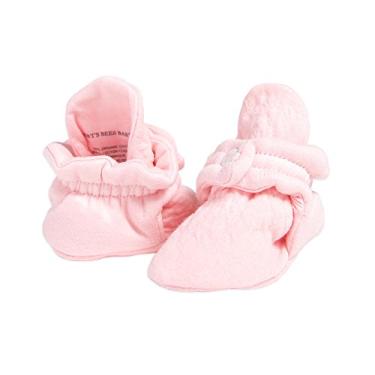 Imagem de Burt's Bees Baby Botas de algodão orgânico unissex Newborn Essentials, Flor acolchoada, 3-6 meses