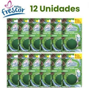 Imagem de Bloco para Caixa Acoplada Novo Frescor Fragrâncias - Kit Com 12 Unidad