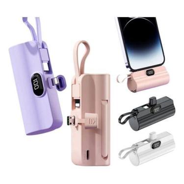 Imagem de Mini Powerbank Carregador Portátil Para Iphone15 5000 Mah - mini power
