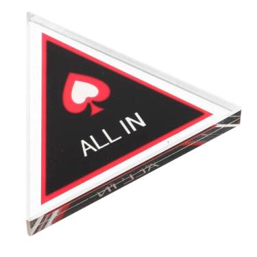 Imagem de Kisangel Números de dealer de mesa de pôquer marcadores de jogo fichas de jogo fichas de botão de revendedor fichas de brinquedo suprimentos de festa contagem de fichas acessórios de pôquer