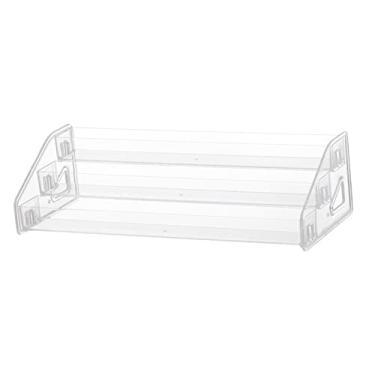 Imagem de shamjina Organizador de acrílico, organizador de fácil de organizador de maquiagem para garrafas de paletas de para, 3 camadas