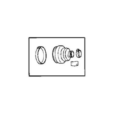 Imagem de Mopar 68127815AA BOOT PKG MEIO EIXO