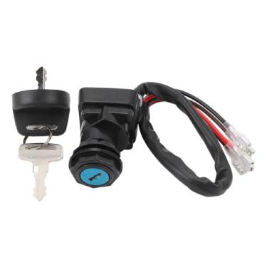 Imagem de Generic Switch de Ignição ATV, Easy -to -Instalation Key Switch 4 Cabo Confiável para Xplorer 300 400L 500