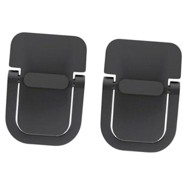 Imagem de Generic Suporte portátil invisível para laptop, 2 peças, suporte ajustável de resfriamento, bom de dissipação de calor, para laptop para mesa de escritório, Preto