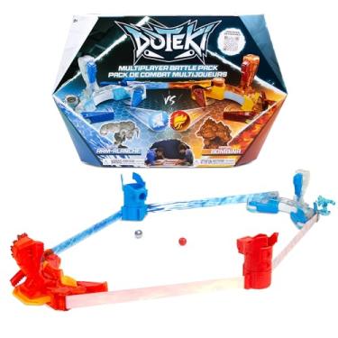 Imagem de Doteki Tomy Multiplayer Battle Pack - Conjunto de campeões Heatoru & Arctos, jogo de arena dinâmica para 2 jogadores, combate personalizável, pacotes compatíveis a partir de 8 anos