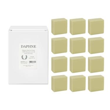 Imagem de Sabonete Aleppo – Feito à mão – 100% puro natural, vegano com azeite de oliva e louro, sabonete corporal, sabonete facial e sabonete de banho, conjunto de presente de barra de sabão Detox Spa, 160 ml