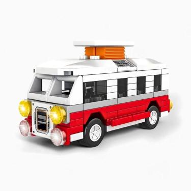 Imagem de Brinquedo Blocos De Construção Bondinho