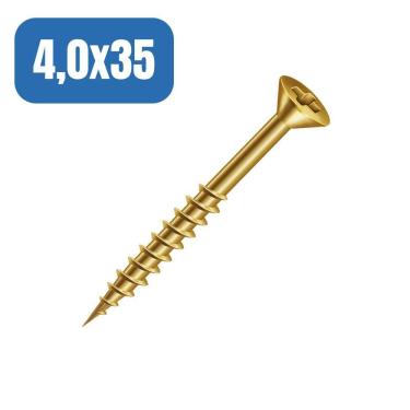 Imagem de Parafuso Fixer Chato Phillips - Ciser 4,0x35 - 500 Peças