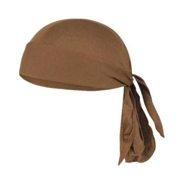 Imagem de Chapéu Pirata De Malha Respirável Leve De Secagem Rápida De Cor Sólida