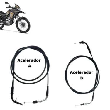 Imagem de Kit Cabo Acelerador A + B - Honda XRE 300 - K CABOS - K-CABOS