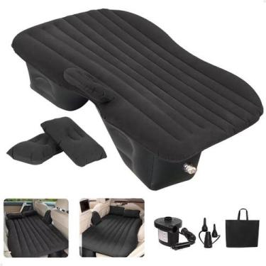 Imagem de Colchão Inflável Para Carro Com Bomba De Ar Elétrica 12V - Lorben