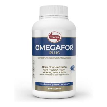 Imagem de Ômega 3 OmegaFor Plus Concentrado Vitafor 240 Capsulas, Omega 3 Sem Sa