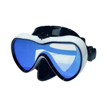Imagem de Máscara De Mergulho Profissional À Prova d'Água Com Óculos De Silicone