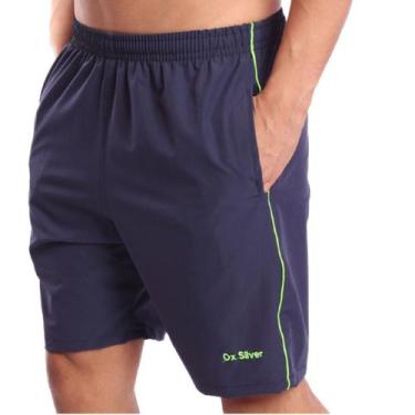 Imagem de Shorts Ox Silver Tactel com Elastano - Oxsilver, Marinho verde, M