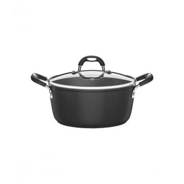 Imagem de Caçarola Tramontina Mônaco Induction Starflon Premium Preto 20cm