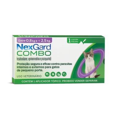 Imagem de NexGard de 0,8 a 2,5 Kg Antipulgas, Sarna e Vermes  1 Aplicador Tópico
