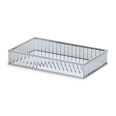 Imagem de BANDEJA EM VIDRO COM ESPELHO