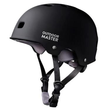Imagem de Helmet OutdoorMaster Skateboard Cycling para crianças, jovens e adulto