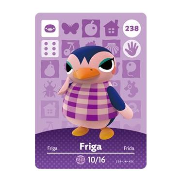 Imagem de Friga - Nintendo Animal Crossing Happy Home Designer Amiibo Card - 238