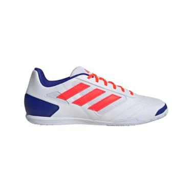 Imagem de adidas Tênis masculino Super Sala 2 Indoor, Branco/vermelho solar/azul lúcido, 42