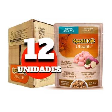 Imagem de Caixa com 12 Un Special Cat Sache Adulto Frango 85g