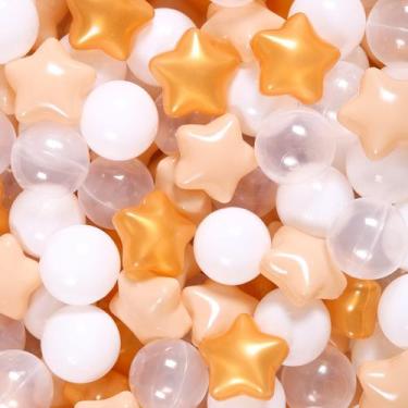 Imagem de Ball Pit Balls GOGOSO 100 Plástico à prova de esmagamento 5 cores 5,5 
