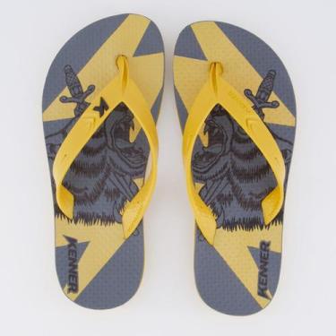 Imagem de Chinelo Kenner Summer Tattoo Feminino Amarelo, 37