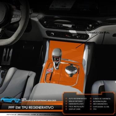 Imagem de Película PPF Console Central M4 CS M STEPTRONIC 24 25 - ULTIMATE PPF