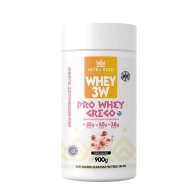 Imagem de Nutra Whey Pro (POTE) IOGURTE GREGO - Morango 900g - Nutragold