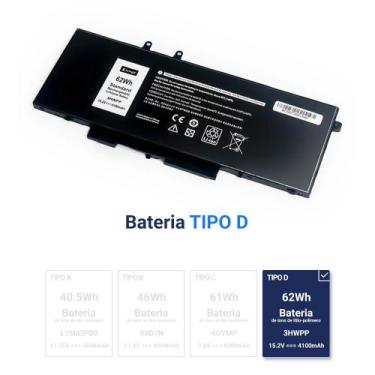 Imagem de Bateria para notebook compatível com Dell Precision 3551  4100 mAh - b