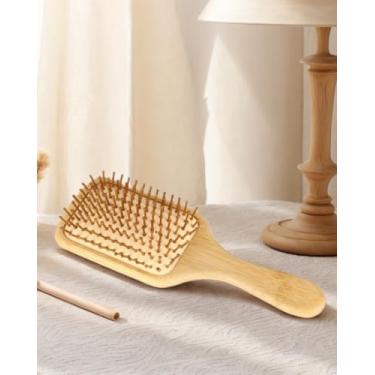 Imagem de Escova de cabelo para todos os tipos de cabelo, escova de desembaraçar para cabelos grossos, encaracolados, finos, longos, curtos, para homens, mulheres