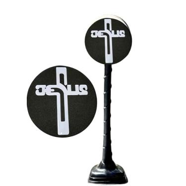 Imagem de Ponteira Enfeite de Antena Religião - Jesus - Legendários - Nossa Senhora (Cruz de Jesus)