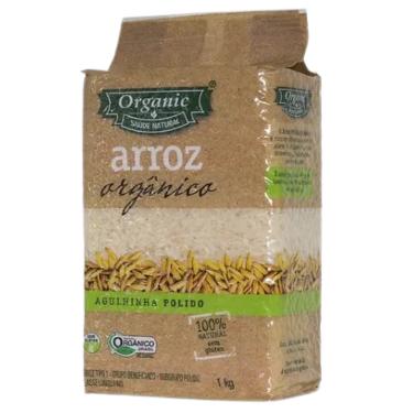 Imagem de Kit 6X: Arroz Agulhinha Polido Orgânico Organic 1kg
