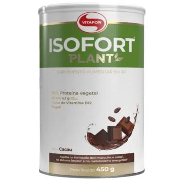 Imagem de Isofort Plant Proteína Vegana Cacau Vitafor 450g