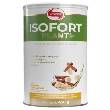 Imagem de Isofort Plant Proteína Vegana Banana com Canela Vitafor 450g