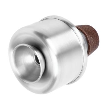Imagem de LiebeWH Mini Mudo para Prática de Trompete, Silenciador de Liga de Alumínio para Iniciantes, Design Leve para Jazz e Reprodução Orquestral (Prata)