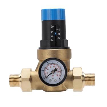 Imagem de Yunseity Válvula Reguladora de Pressão de água, Filtro de Aço Inoxidável, para Uso Doméstico,