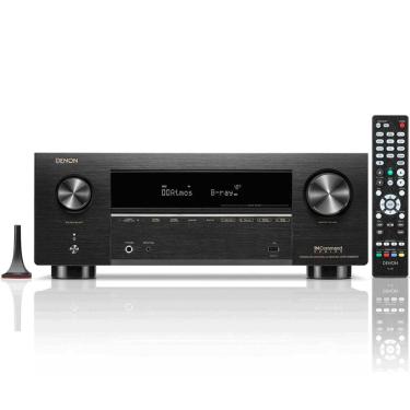 Imagem de Receiver Denon AVR-X3800H 9.4ch WiFi Bluetooth 105W AV 8K Áudio 3D com HEOS integrado e Dolby Atmos